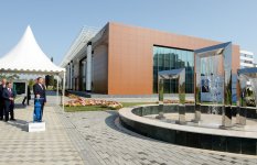 Президент Ильхам Алиев принял участие в церемонии подачи питьевой воды в Лянкяран (ФОТО)