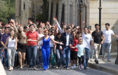 В Азербайджане прошла презентация клипа на песню "Мой Президент" (ВИДЕО-ФОТО)