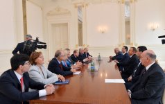 Президент Азербайджана принял членов предвыборной миссии спецкомитета  ПАСЕ