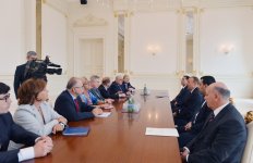 Президент Азербайджана принял членов предвыборной миссии спецкомитета  ПАСЕ