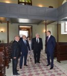 Президент Ильхам Алиев ознакомился с отреставрированной лютеранской церковью в Шамкире (ФОТО)