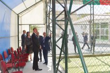 Президент Ильхам Алиев ознакомился с условиями, созданными в двух школах Баку после капремонта (ФОТО)
