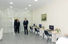 Президент Азербайджана принял участие в открытии Центра Гейдара Алиева в Нафталане (ФОТО)
