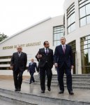 Президент Азербайджана принял участие в открытии Центра Гейдара Алиева в Нафталане (ФОТО)