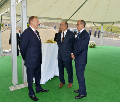 New plant of Azerbaijan International Mining Company Limited opened in Gadabay (PHOTO)