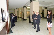 Ильхам Алиев и его супруга приняли участие в открытии Учебно-хирургической клиники Азербайджанского медуниверситета (ФОТО)