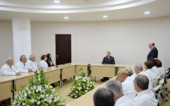 Ильхам Алиев и его супруга приняли участие в открытии Учебно-хирургической клиники Азербайджанского медуниверситета (ФОТО)