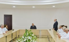 Ильхам Алиев и его супруга приняли участие в открытии Учебно-хирургической клиники Азербайджанского медуниверситета (ФОТО)