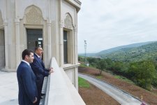 Президент Азербайджана и его супруга ознакомились с работами, проведенными в отеле "Rixos Quba Azerbaijan" (ФОТО)