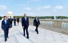 Президент Азербайджана и его супруга ознакомились с работами, проведенными в отеле "Rixos Quba Azerbaijan" (ФОТО)