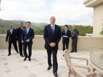 Президент Азербайджана и его супруга ознакомились с работами, проведенными в отеле "Rixos Quba Azerbaijan" (ФОТО)