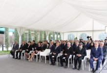 Президент Азербайджана и его супруга приняли участие в церемонии открытия Губинского мемориального комплекса геноцида (версия 2) (ФОТО)