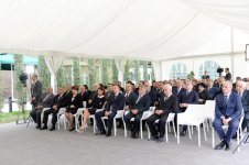 Президент Азербайджана и его супруга приняли участие в церемонии открытия Губинского мемориального комплекса геноцида (версия 2) (ФОТО)