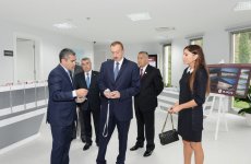Президент Азербайджана и его супруга приняли участие в церемонии открытия Губинского мемориального комплекса геноцида (версия 2) (ФОТО)