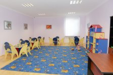 Первая леди Азербайджана приняла участие в открытии яслей-детсадов и поликлиники в Хазарском районе Баку (версия 3) (ФОТО)
