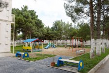 Первая леди Азербайджана приняла участие в открытии яслей-детсадов и поликлиники в Хазарском районе Баку (версия 3) (ФОТО)