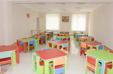 Первая леди Азербайджана приняла участие в открытии яслей-детсадов и поликлиники в Хазарском районе Баку (версия 3) (ФОТО)