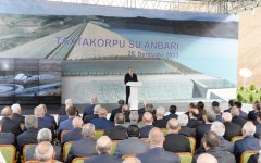 Президент Ильхам Алиев: Водная безопасность является для Азербайджана вопросом стратегического значения (ФОТО)