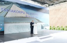 Президент Ильхам Алиев: Водная безопасность является для Азербайджана вопросом стратегического значения (ФОТО)