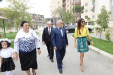 Мехрибан Алиева ознакомилась с условиями, созданными после капремонта в двух яслях-детсадах в Хатаинском районе Баку (ФОТО)