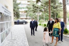 Мехрибан Алиева ознакомилась с условиями, созданными после капремонта в двух яслях-детсадах в Хатаинском районе Баку (ФОТО)