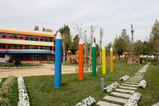 Первая леди Азербайджана приняла участие в церемонии открытия нового здания детсада им. Зарифы Алиевой (ФОТО)