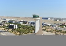 Президент Азербайджана и его супруга приняли участие в открытии здания  Управления воздушного движения AZAL (ФОТО)