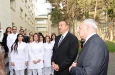 Президент Ильхам Алиев: В Азербайджане не должно быть ни одного неотремонтированного медицинского учреждения (ФОТО)