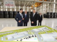 На территории Сумгайытского химического промышленного парка открыт завод по производству стальных труб ООО «Азертехнолайн»