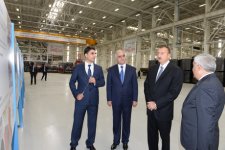 На территории Сумгайытского химического промышленного парка открыт завод по производству стальных труб ООО «Азертехнолайн»
