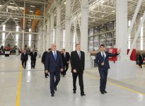 На территории Сумгайытского химического промышленного парка открыт завод по производству стальных труб ООО «Азертехнолайн»