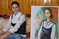 "Под открытым небом" - пленэр и выставка на берегу Каспийского моря Сумгайыта (фото)