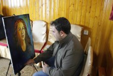 "Под открытым небом" - пленэр и выставка на берегу Каспийского моря Сумгайыта (фото)