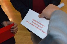 Молодежная инициативная группа "Мой Президент" "окрасила"  "Парк Бульвар" в красный цвет (ФОТО)