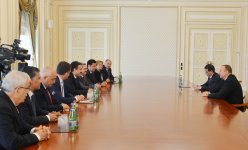Президент Азербайджана принял делегацию Великого национального собрания Турции