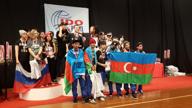 Азербайджанские танцоры выступили в Чемпионате мира в Дании (ФОТО)