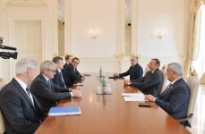 Ильхам Алиев принял президента компании Statoil