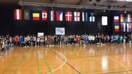 Азербайджанские танцоры выступили в Чемпионате мира в Дании (ФОТО)