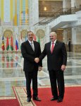 Президент Ильхам Алиев: Азербайджан будет и дальше стараться по возможности вносить свой вклад в дело укрепления сотрудничества между странами СНГ (ФОТО)