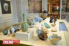В Баку состоялось открытие выставки "Азербайджанское искусство на протяжении тысячелетий" и презентация книги "Азербайджанское народное творчество" (ФОТО)