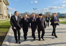 Президент Ильхам Алиев: Азербайджан будет и дальше стараться по возможности вносить свой вклад в дело укрепления сотрудничества между странами СНГ (ФОТО)