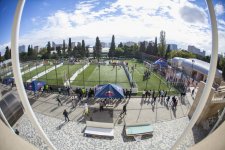 В Баку состоялся уникальный футбольный чемпионат - без вратарей и до последнего игрока (фото)