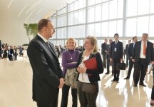 Президент Ильхам Алиев: Баку превратился в один из центров  международного сотрудничества (версия 3) (ФОТО)