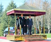 В Анкаре состоялась церемония официальной встречи Президента Азербайджана (ФОТО)