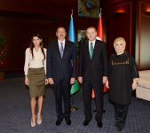 Состоялся совместный обед Президента Азербайджана и премьер-министра Турции (ФОТО)