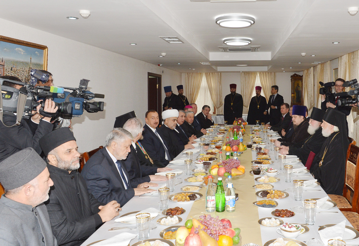 Azerbaijani President attends opening of Orthodox Religious and Cultural Center of Baku and Azerbaijan Eparchy (PHOTO)