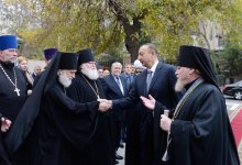 Azerbaijani President attends opening of Orthodox Religious and Cultural Center of Baku and Azerbaijan Eparchy (PHOTO)
