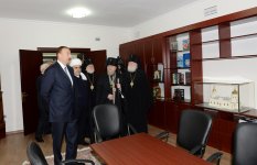 Azerbaijani President attends opening of Orthodox Religious and Cultural Center of Baku and Azerbaijan Eparchy (PHOTO)