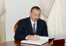 Azerbaijani President attends opening of Orthodox Religious and Cultural Center of Baku and Azerbaijan Eparchy (PHOTO)