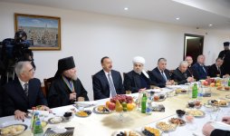 Azerbaijani President attends opening of Orthodox Religious and Cultural Center of Baku and Azerbaijan Eparchy (PHOTO)